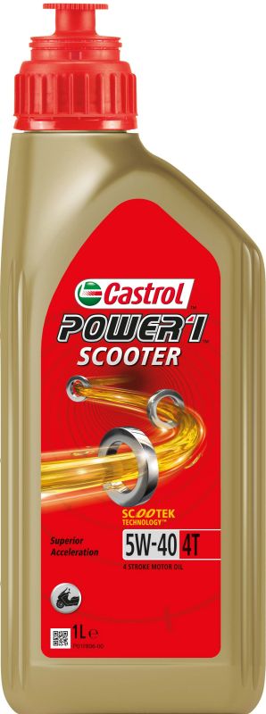 CASTROL 5W40 SCOOTER 4T 1L MOTOROLAJ